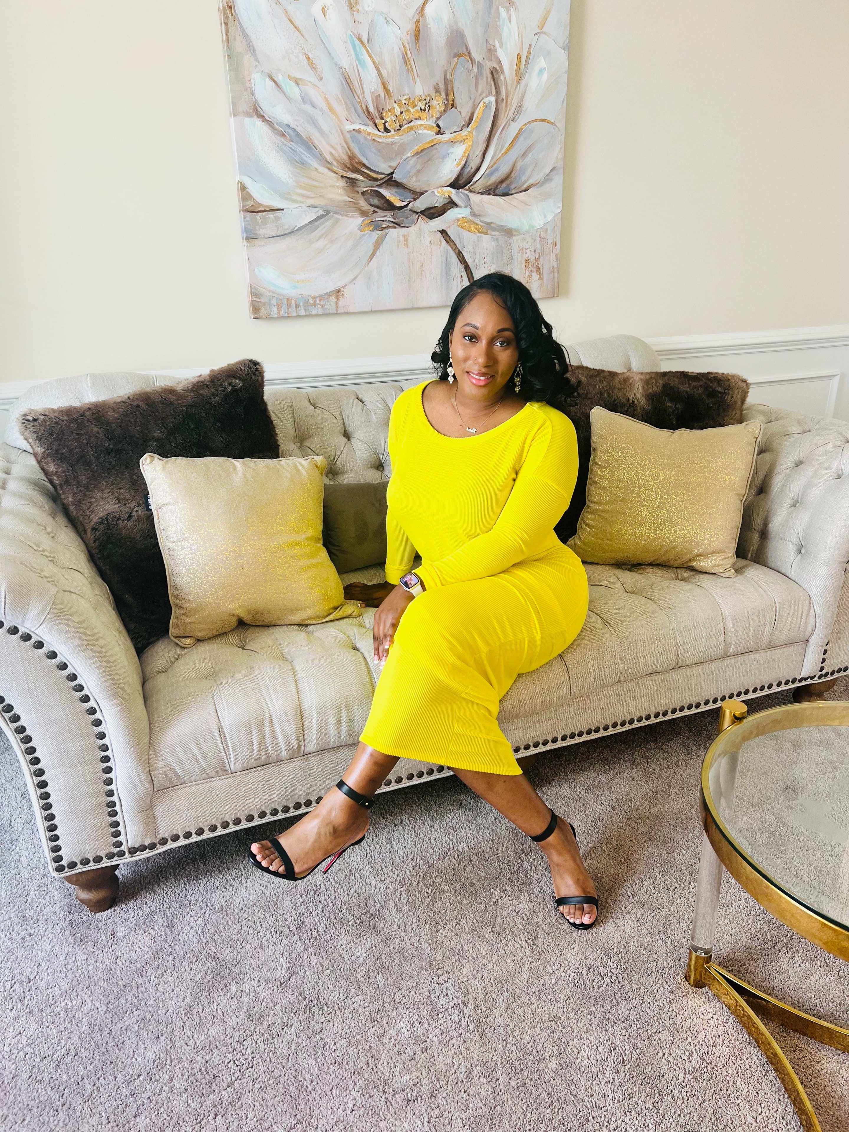 Your counselor — warm, professional, and ready to guide your journey